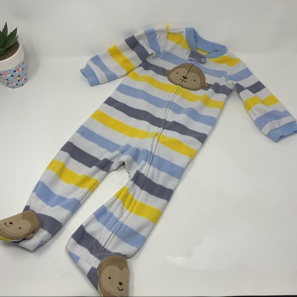 Carter’s Monkey Footies - Picture 1 of 5
